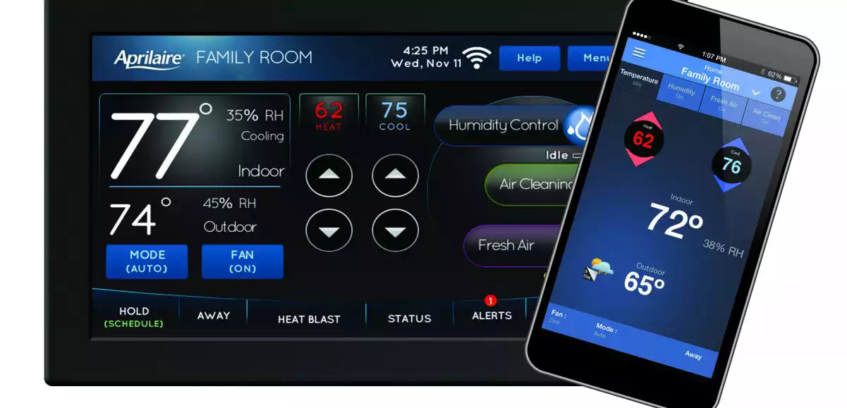 Wi-Fi Thermostat App Puts You In Control of Your Indoor Air